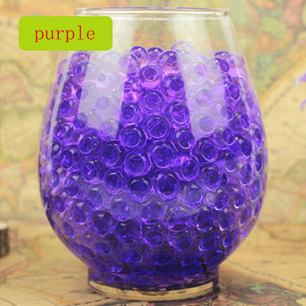 Colorful Water Plant Flower Jelly Beads Crystal Soil Mud Hydro Gel